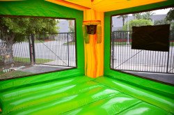 Fiesta bounce house w/ dual lane water slide. Wet or Dry