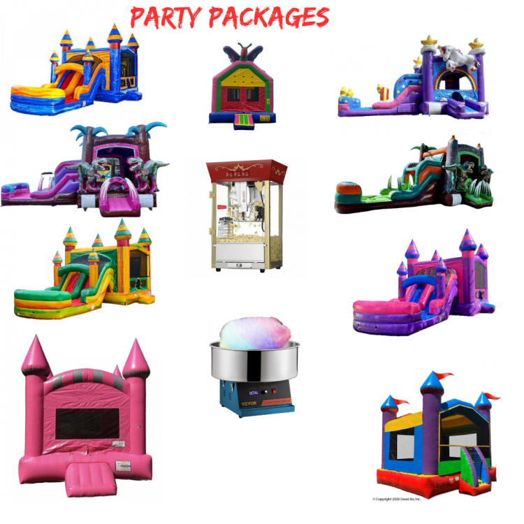 Party Packages Clarksville Inflatables, Clarksville TN