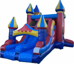 XL Carnival Bounce House w/ dual slides. Dry only