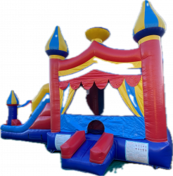 XL Carnival Bounce House w/ dual slides. Dry only