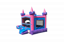Purple Palace Bounce House w/ dual slides