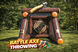 Battle Axe Throwing Inflatable