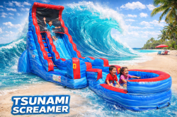 20ft Tsunami screamer waterslide