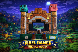 Pixel Gamer Bounce House
