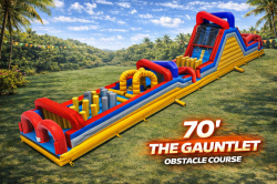 70' THE GAUNTLET OBSTACLE COURSE