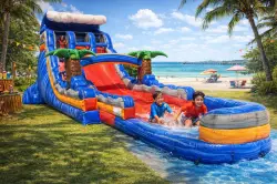 20ft Rip curl dual lane water slide