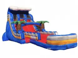 20ft Rip curl dual lane water slide