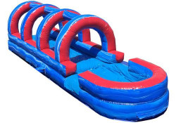 28ft Tsunami Slip n Slide w/ Pool