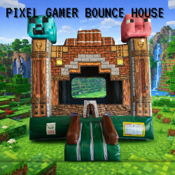 Pixel Gamer Bounce House