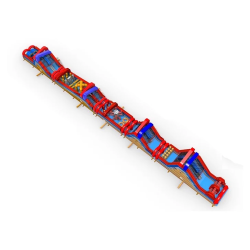 The Gauntlet 140' Mega Obstacle Course dry only